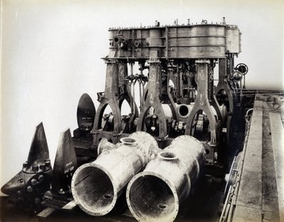 Yard No. 647, Baikal. Main Engines for the Ice-Breaking Train Ferry Steamer Baikal by English Photographer